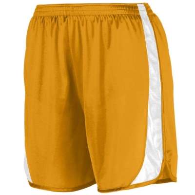 Augusta Sportswear 327 Wicking Track Shorts With Side Insert