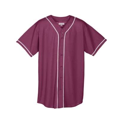 Augusta Sportswear 594 Youth Wicking Mesh Button Front Jersey