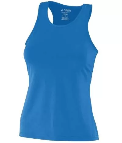 Augusta Sportswear 1202 Ladies Poly/Spandex Solid Racerback Tank