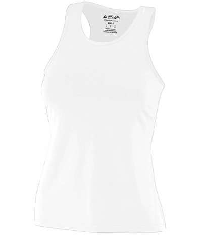 Augusta Sportswear 1203 Girls Poly/Spandex Solid Racerback Tank