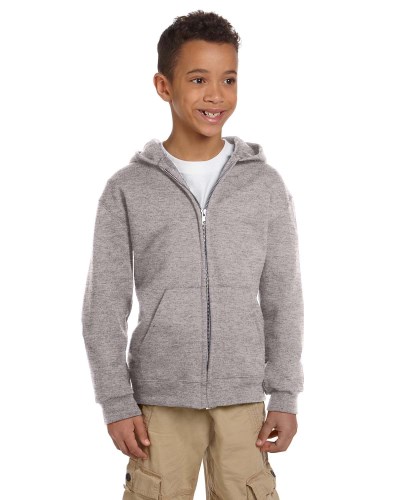 Champion S890 Youth Eco 9 oz. 50/50 Full-Zip Hood