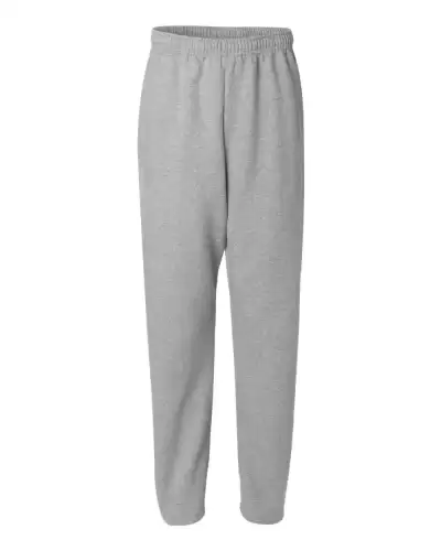 JERZEES 974MPR Unisex NuBlend? Open-Bottom Sweatpants with Pockets 2 Pack