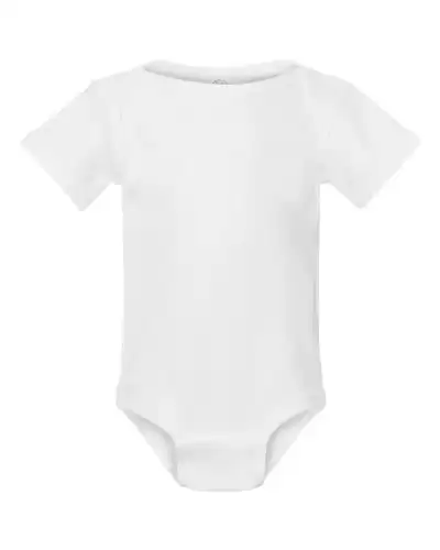 Rabbit Skins 4400 Infant Baby Rib Bodysuit 2 Pack