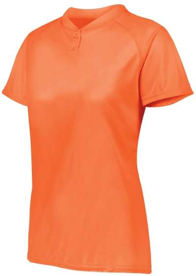 Augusta Sportswear 1567 Ladies Attain Two-Button Jersey