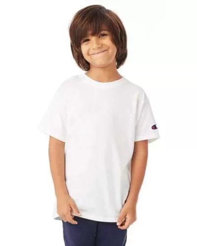 Champion T435 Youth 6.1 oz. Short-Sleeve T-Shirt