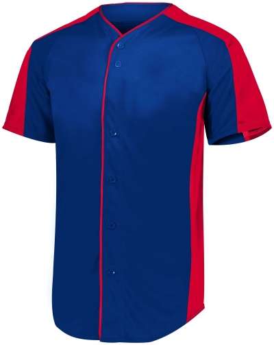 Augusta Sportswear 1655 Full Button Baseball Jersey