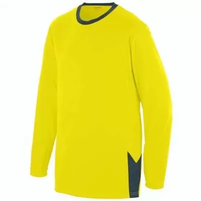 Augusta Sportswear 1717 Block Out Long Sleeve Jersey