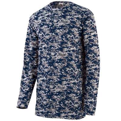 Augusta Sportswear 2789 Youth Digi Camo Wicking Long Sleeve T-Shirt