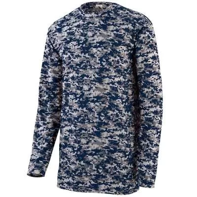 Augusta Sportswear 2789 Youth Digi Camo Wicking Long Sleeve T-Shirt