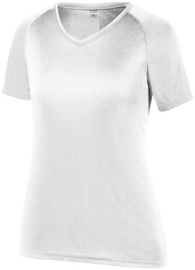 Augusta Sportswear 2793 Girls Attain Raglan Sleeve Wicking Tee