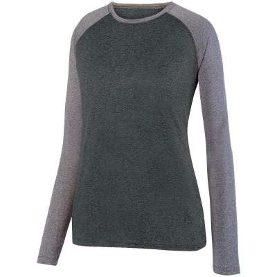 Augusta Sportswear 2817 Ladies Kinergy Two Color Long Sleeve Raglan Tee