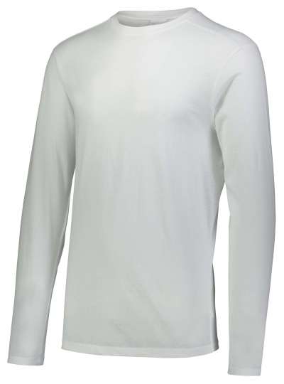 Augusta Sportswear 3076 Youth Tri-Blend Long Sleeve Crew