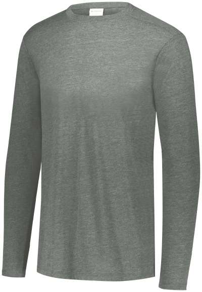 Augusta Sportswear 3076 Youth Tri-Blend Long Sleeve Crew