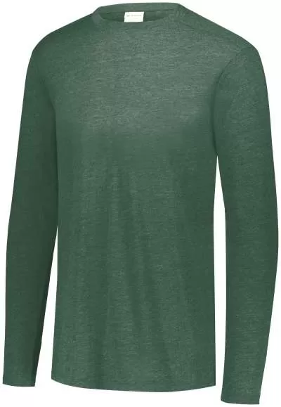 Augusta Sportswear 3076 Youth Tri-Blend Long Sleeve Crew