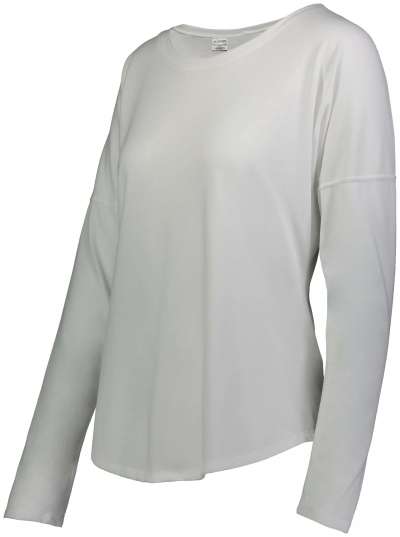 Augusta Sportswear 3077 Ladies Lux Tri-Blend Long Sleeve Shirt