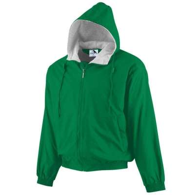 Augusta Sportswear 3280 Hooded Taffeta Jacket/Fleece Lined