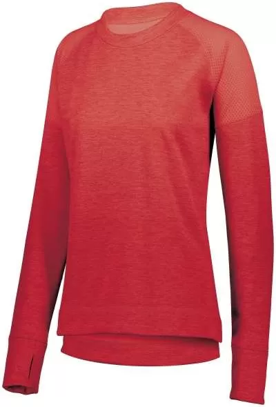 Augusta Sportswear 5575 Ladies Zoe Tonal Heather Pullover