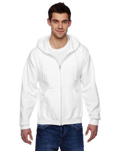 Jerzees 4999 Adult 9.5 oz. Super Sweats® NuBlend® Fleece Full-Zip Hood