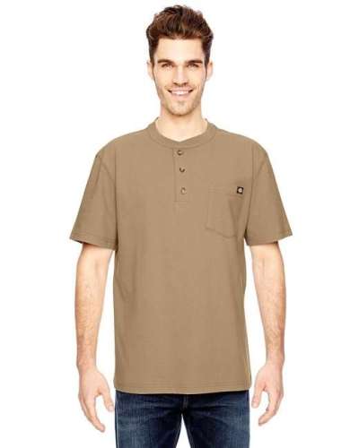 Dickies WS451 Men's 6.75 oz. Heavyweight Work Henley