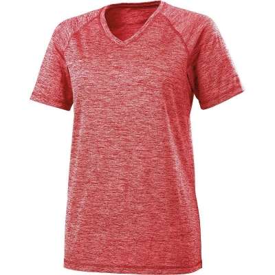 Holloway 222718 Ladies Electrify 2.0  Short Sleeve Shirt V-Neck