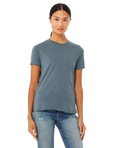 Bella + Canvas 6400CVC Ladies' Relaxed Heather CVC Short-Sleeve T-Shirt