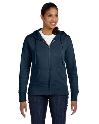 econscious EC4501 Ladies' 9 oz. Organic/Recycled Full-Zip Hood