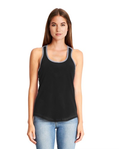 Next Level 1534 Ladies' Ideal Colorblock Racerback Tank