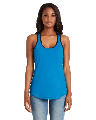 Next Level 1534 Ladies' Ideal Colorblock Racerback Tank
