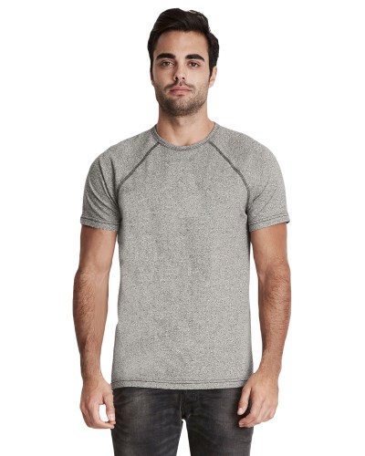 Next Level 2050 Men's Mock Twist Short-Sleeve Raglan T-Shirt