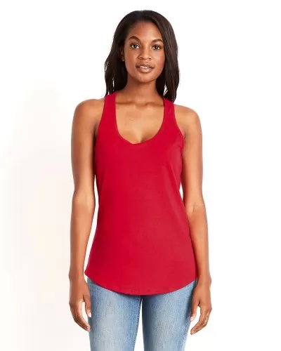 Next Level 6338 Ladies' Gathered Racerback Tank