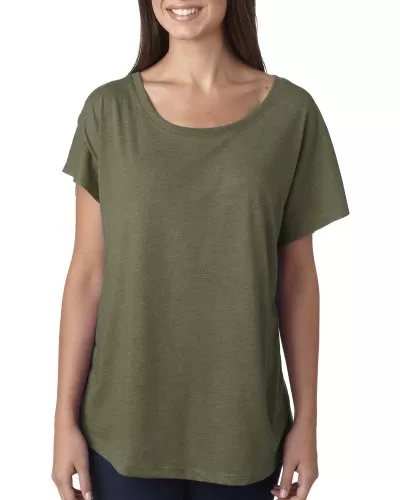 Next Level 6760 Ladies' Triblend Dolman