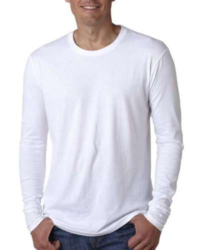 Next Level N3601 Men's Cotton Long-Sleeve Crew