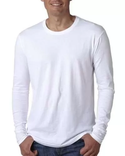 Next Level N3601 Men's Cotton Long-Sleeve Crew