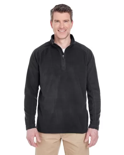 UltraClub 8180 Adult Cool & Dry Quarter-Zip Microfleece