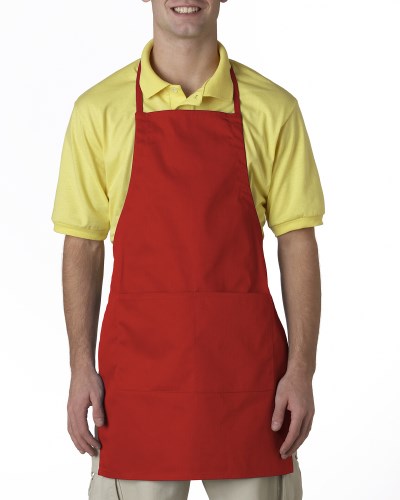 Liberty Bags 8204 Two-Pocket Adjustable Apron