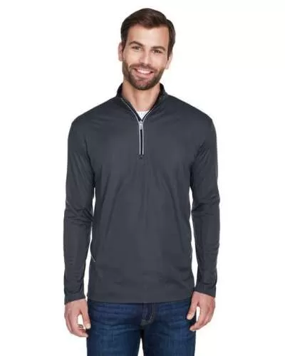UltraClub 8230 Men's Cool & Dry Sport Quarter-Zip Pullover