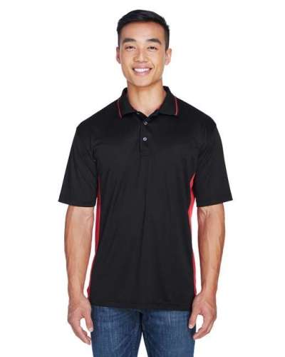 UltraClub 8406 Men's Cool & Dry Sport Two-Tone Polo