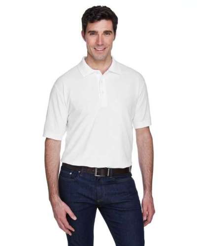 UltraClub 8540 Men's Whisper Piqué Polo