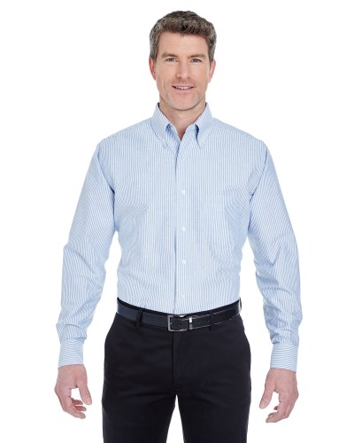 UltraClub 8970 Men's Classic Wrinkle-Resistant Long-Sleeve Oxford