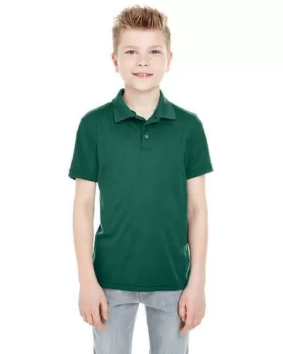 UltraClub 8210Y Youth Cool & Dry Mesh Piqué Polo