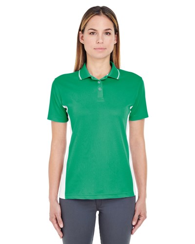 UltraClub 8406L Ladies' Cool & Dry Sport Two-Tone Polo