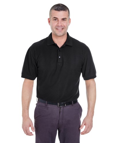 UltraClub 8540T Men's Tall Whisper Piqué Polo