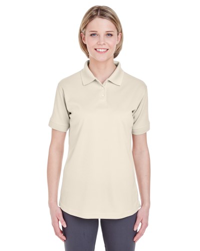 UltraClub U8315L Ladies' Platinum Performance Piqué Polo with TempControl Technology