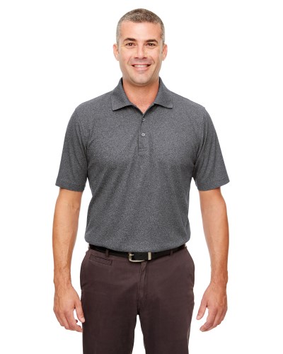 UltraClub UC100 Men's Heathered Pique Polo