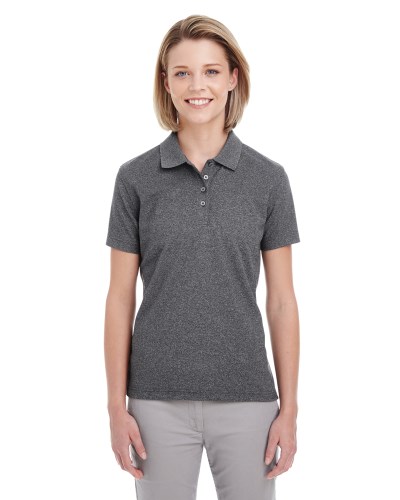 UltraClub UC100W Ladies' Heathered Pique Polo