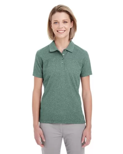 UltraClub UC100W Ladies' Heathered Pique Polo
