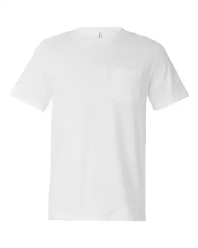 BELLA + CANVAS 3021 Men's Jersey Pocket Tee 2 Pack