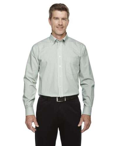 Devon & Jones D645 Men's Crown Collection™ Banker Stripe