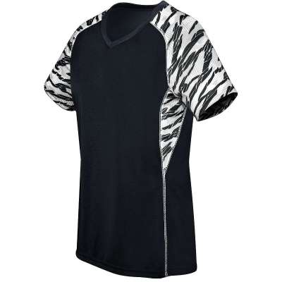 High 5 Five 372332 Ladies Printed Evolution Short Sleeve