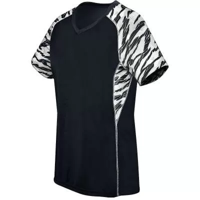 High 5 Five 372332 Ladies Printed Evolution Short Sleeve